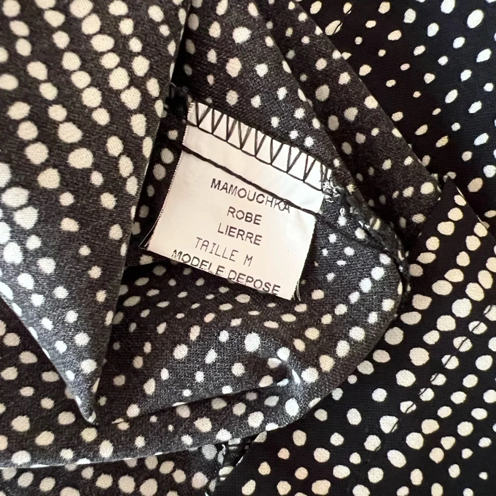 Elegant Black and White Women's Dress - Picture 5 of 9